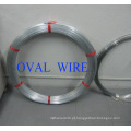 Oval Fio de Hot DIP galvanizado, 2.2X2.7mm